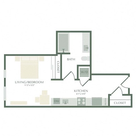 a floor plan of a house with floor plans on both sides of it